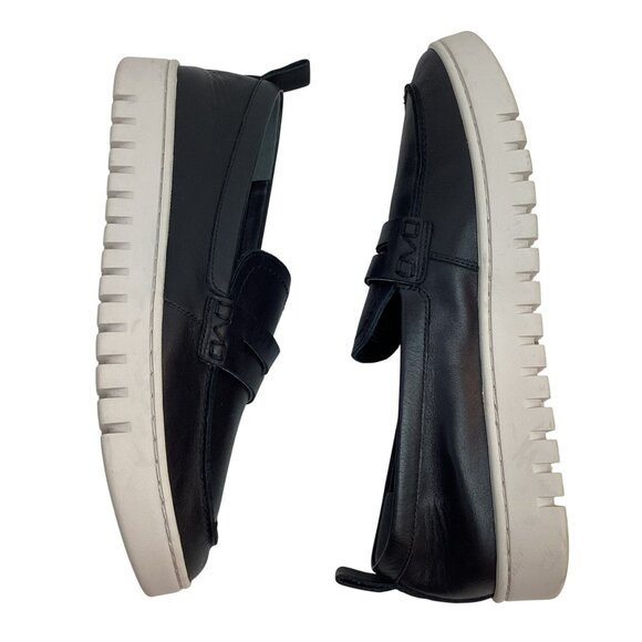 Vionic Uptown Leather Slip-On Penny Loafers Women 8 Comfortable Casual Shoes - Picture 4 of 11